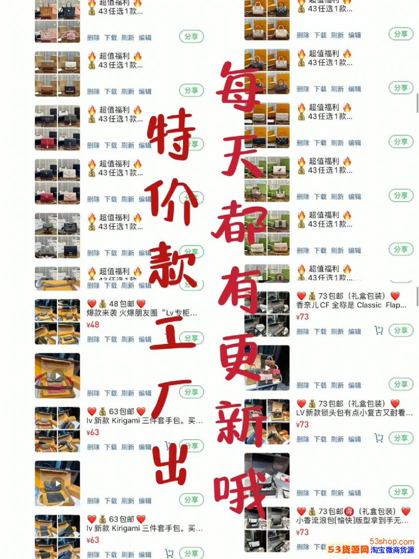 国际品牌大牌包包男女白菜价 工厂直发 接代发(图2)